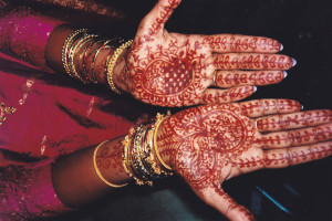 Indu's hands